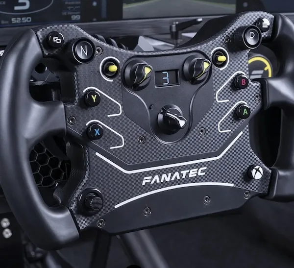 Fanatec CSL Steering Wheel GT3 face avant