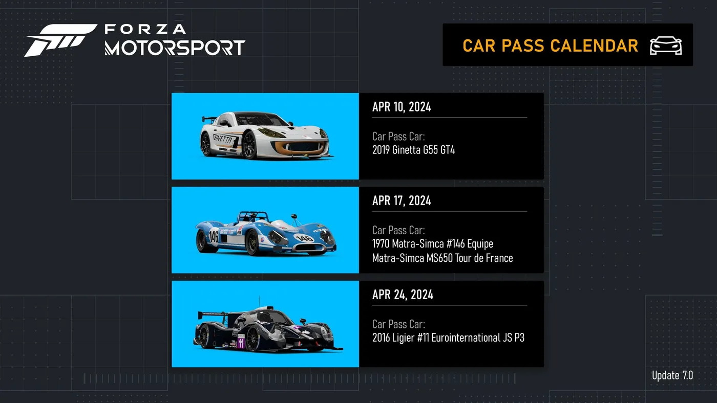 Forza Motorsport Patch Note 7