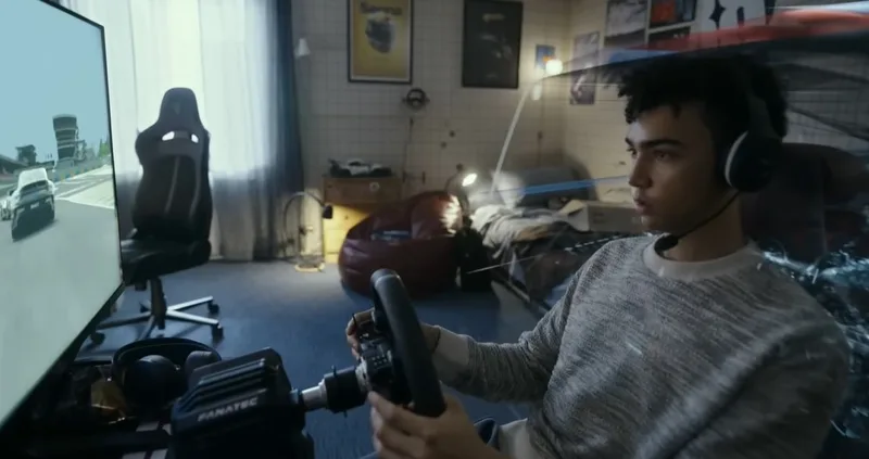 Gran turismo film fanatec volant