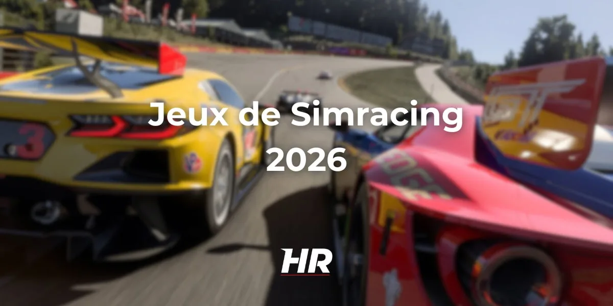 Jeux simracing voitures 2026