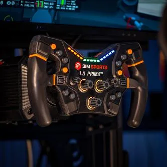 La Prima™ Formula Steering Wheel (Orange)