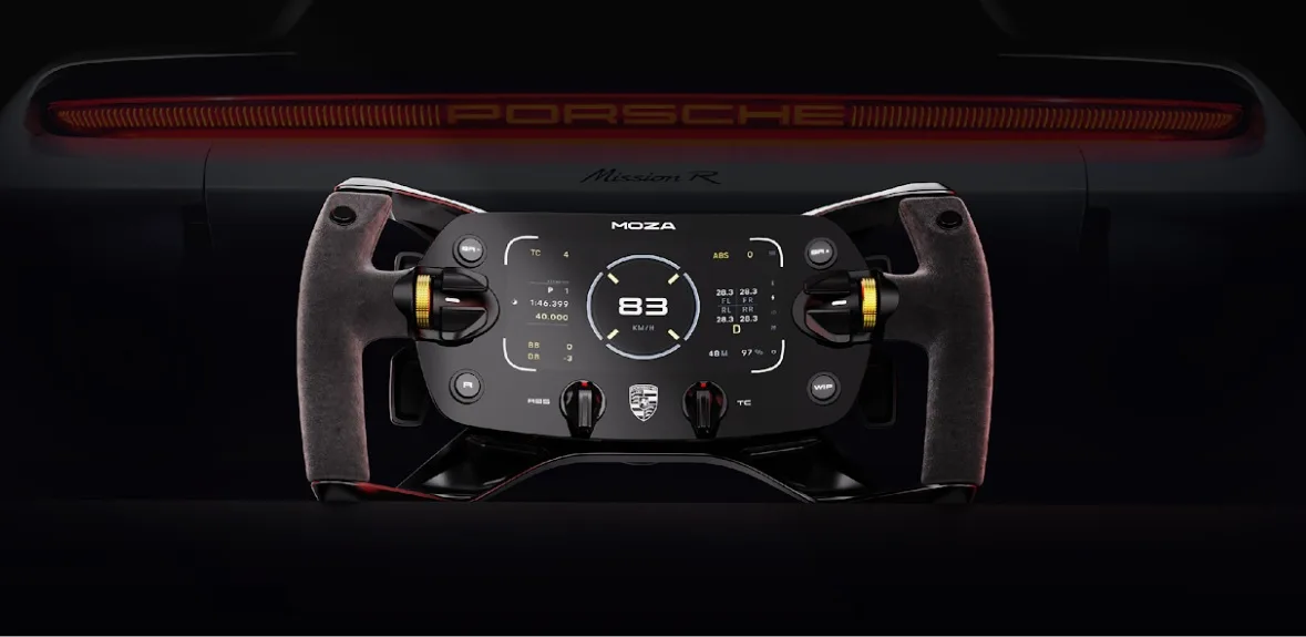 Moza CES Porsche Mission R