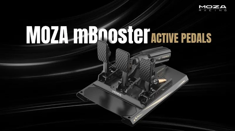 Moza pédalier mBooster active pedals