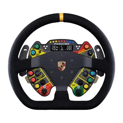 Podium Steering Wheel Porsche 911 GT3 R (Suede)