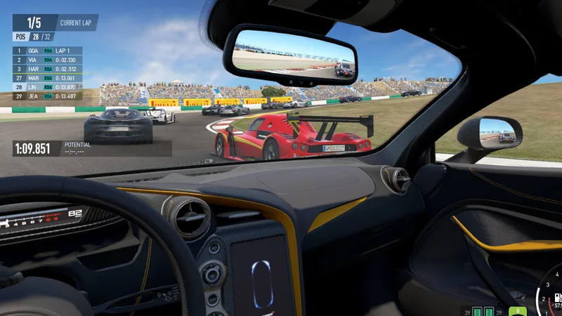 jeux de course VR