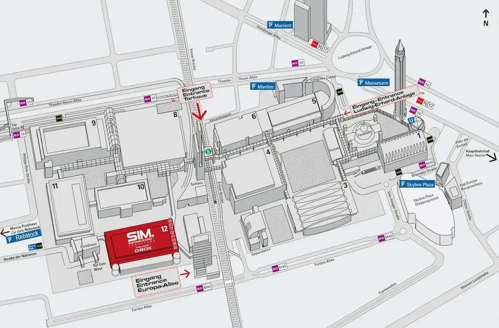 simracing expo 2026 Plan acces