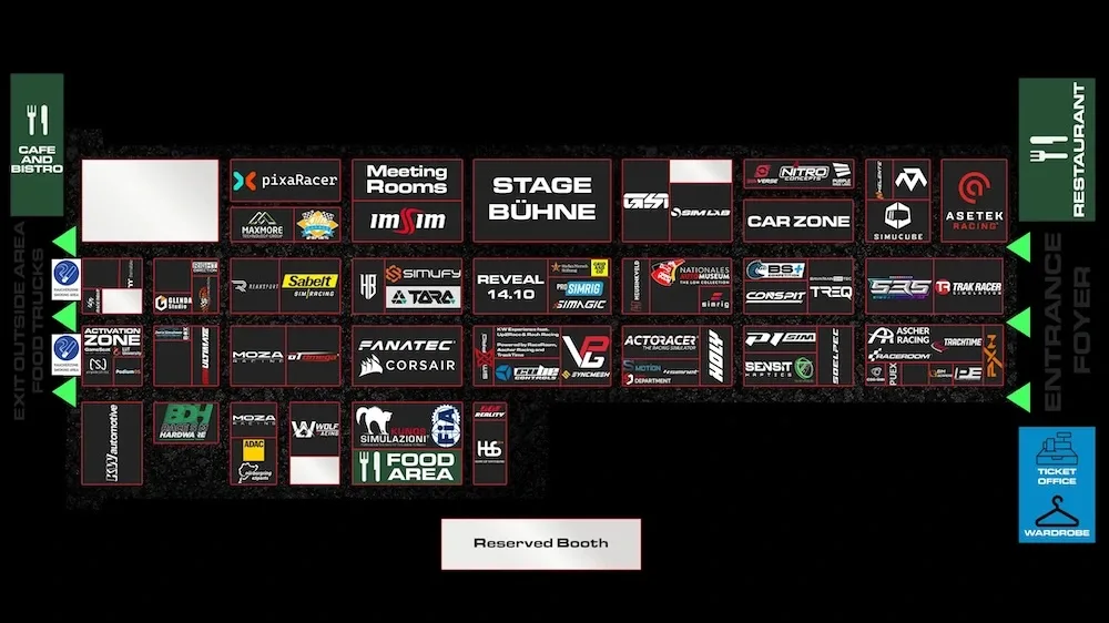simracing expo 2026 Plan