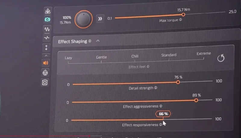 tuner 3 simucube effets